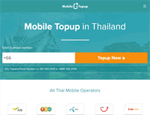 Tablet Screenshot of mobiletopup.com